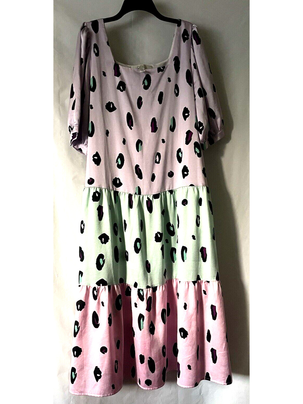 Liquorish Women's Size 14 Maxi Dress UK Multi color 100% Polyester